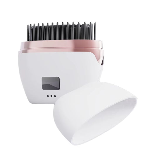 New Multifunctional Electric Heating Hair Straightener Brush Portable Rechargeable Cordless Straightening Comb Hairdressing Tool